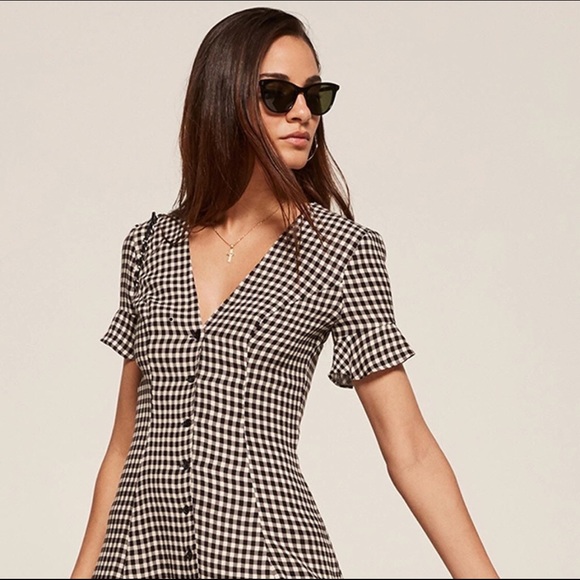 * SOLD * BNWT Reformation Dolce Dress - Picture 2 of 7